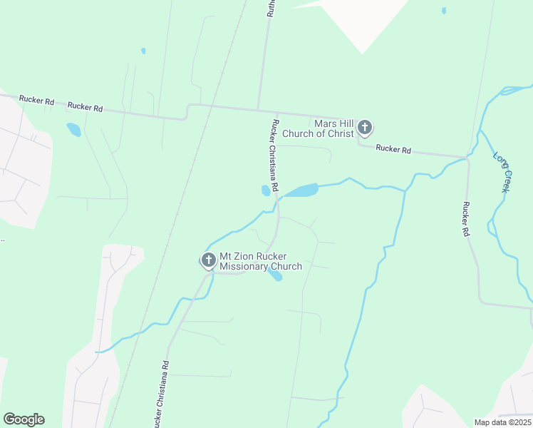 map of restaurants, bars, coffee shops, grocery stores, and more near 4440 Rucker Christiana Road in Christiana