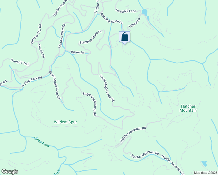 map of restaurants, bars, coffee shops, grocery stores, and more near 3315 Sugar Maple Loop Road in Pigeon Forge
