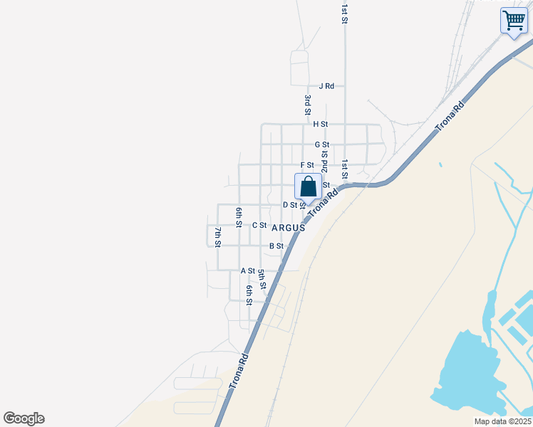 map of restaurants, bars, coffee shops, grocery stores, and more near 82255 5th Street in Searles Valley