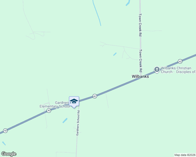 map of restaurants, bars, coffee shops, grocery stores, and more near 5525 North Carolina 42 in Elm City