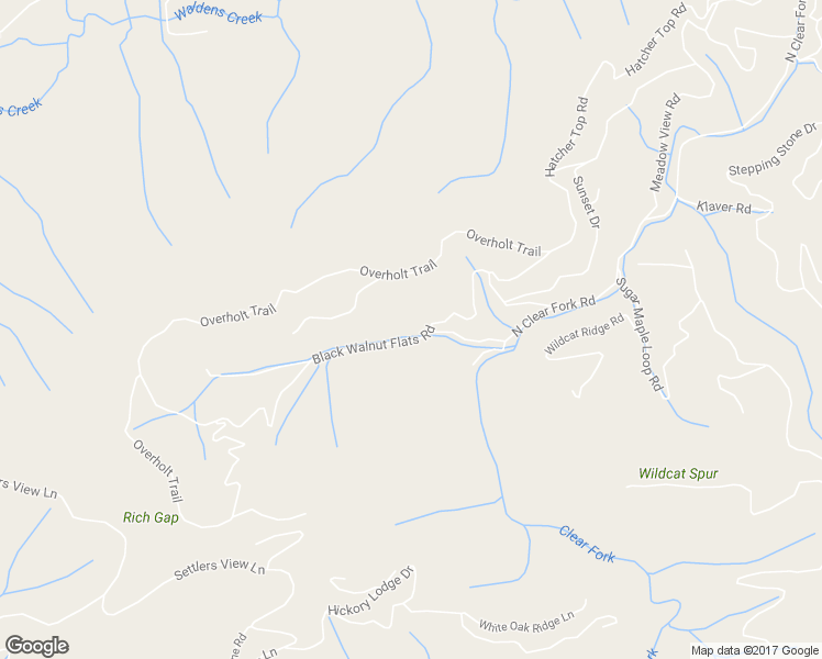 map of restaurants, bars, coffee shops, grocery stores, and more near 2645 Black Walnut Flats Road in Sevierville