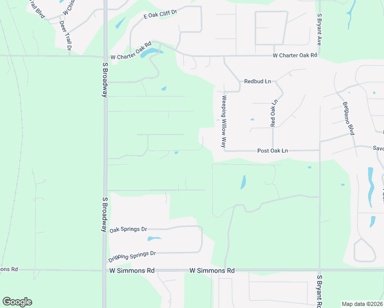 map of restaurants, bars, coffee shops, grocery stores, and more near 461 Old Farm Road in Edmond