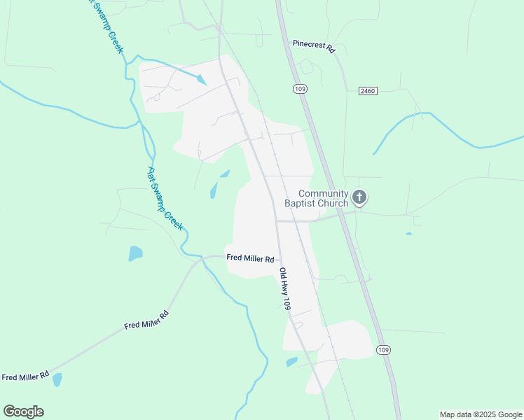 map of restaurants, bars, coffee shops, grocery stores, and more near 1270 Old Highway 109 in Lexington
