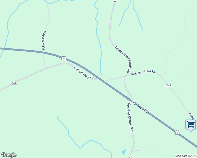 map of restaurants, bars, coffee shops, grocery stores, and more near 8184 U.S. Highway 64 West in Trinity