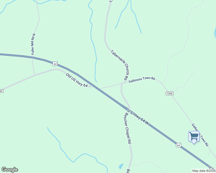 map of restaurants, bars, coffee shops, grocery stores, and more near 6276 Gallimore Town Road in Trinity