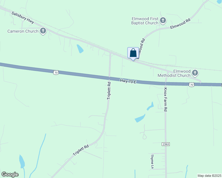 map of restaurants, bars, coffee shops, grocery stores, and more near 175 Triplett Road in Cleveland