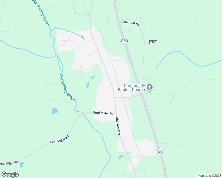 map of restaurants, bars, coffee shops, grocery stores, and more near 1270 Old Highway 109 in Lexington