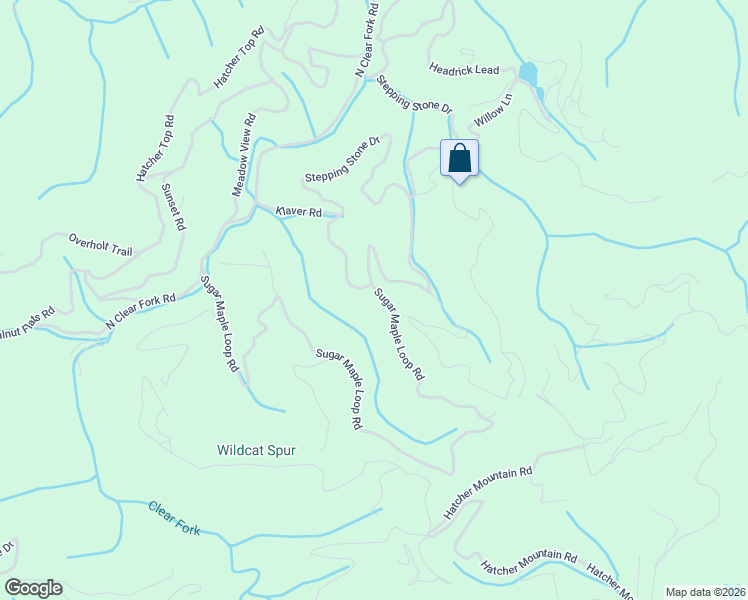 map of restaurants, bars, coffee shops, grocery stores, and more near 3312 Sugar Maple Loop Road in Sevierville