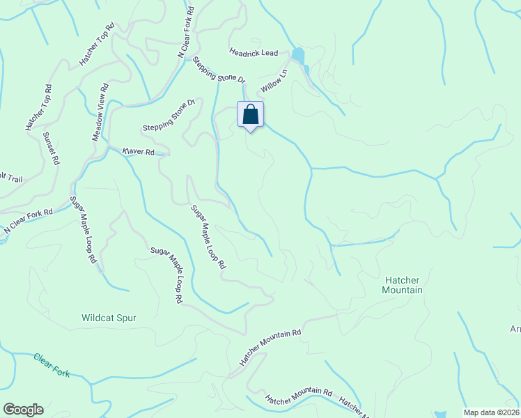 map of restaurants, bars, coffee shops, grocery stores, and more near 3225 Emerald Springs Loop in Sevierville