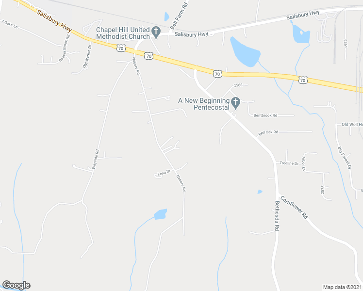 map of restaurants, bars, coffee shops, grocery stores, and more near 116 Lena Drive in Statesville