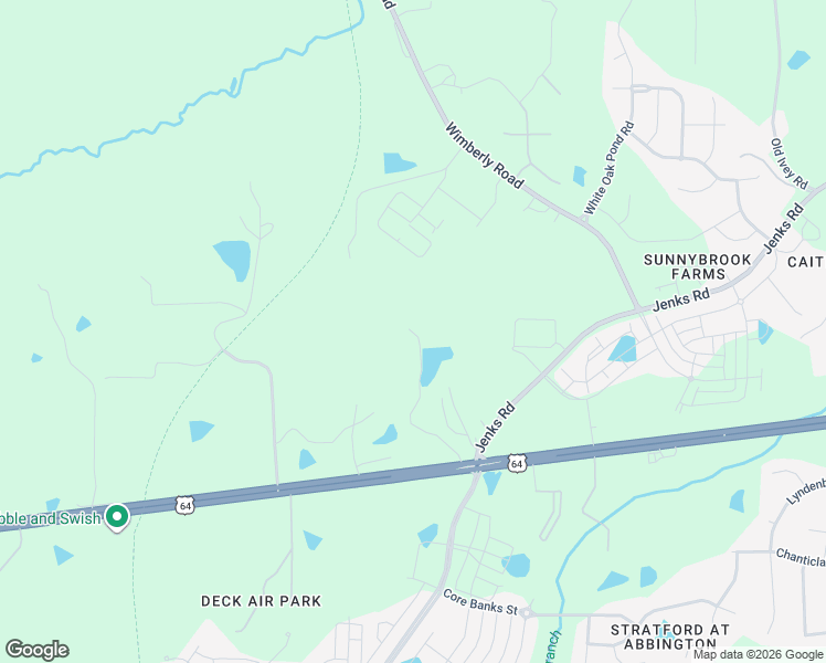 map of restaurants, bars, coffee shops, grocery stores, and more near 7529 Creek Bird Road in Apex