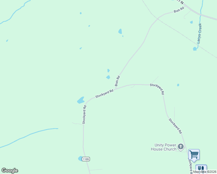 map of restaurants, bars, coffee shops, grocery stores, and more near 872 Bish Road in Staley