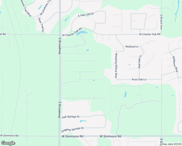 map of restaurants, bars, coffee shops, grocery stores, and more near 401 Old Farm Road in Edmond