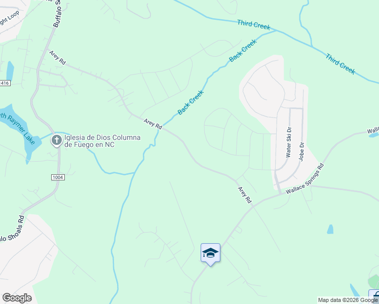map of restaurants, bars, coffee shops, grocery stores, and more near 365 Arey Road in Statesville