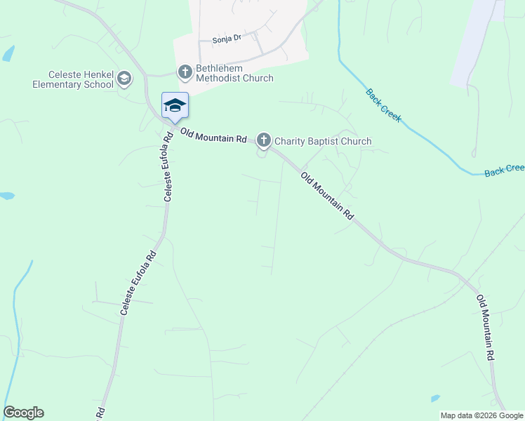 map of restaurants, bars, coffee shops, grocery stores, and more near 115 Turning Leaf Lane in Statesville