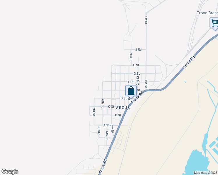 map of restaurants, bars, coffee shops, grocery stores, and more near 82350 5th Street in Searles Valley
