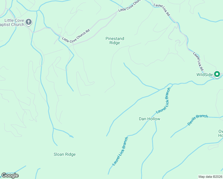 map of restaurants, bars, coffee shops, grocery stores, and more near 1841 Pinestand Ridge Way in Sevierville