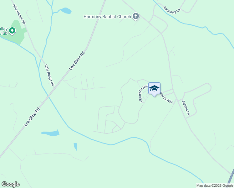 map of restaurants, bars, coffee shops, grocery stores, and more near 1553 Stafford Street in Conover