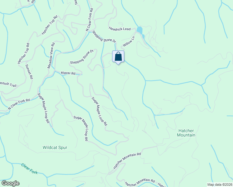 map of restaurants, bars, coffee shops, grocery stores, and more near 3225 Emerald Springs Loop in Sevierville