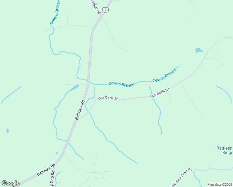 map of restaurants, bars, coffee shops, grocery stores, and more near 177 Otis Davis Road in Pikeville