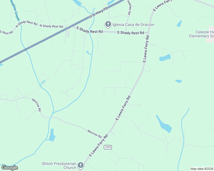 map of restaurants, bars, coffee shops, grocery stores, and more near 154 Grace Lynn Drive in Statesville