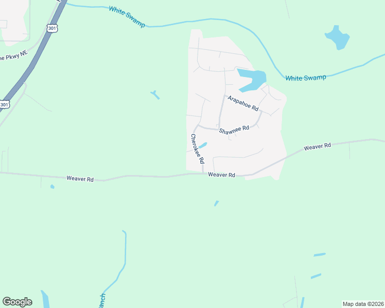 map of restaurants, bars, coffee shops, grocery stores, and more near 3919 Cherokee Road in Wilson