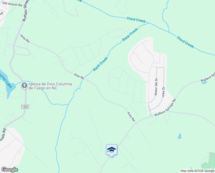 map of restaurants, bars, coffee shops, grocery stores, and more near 365 Arey Road in Statesville