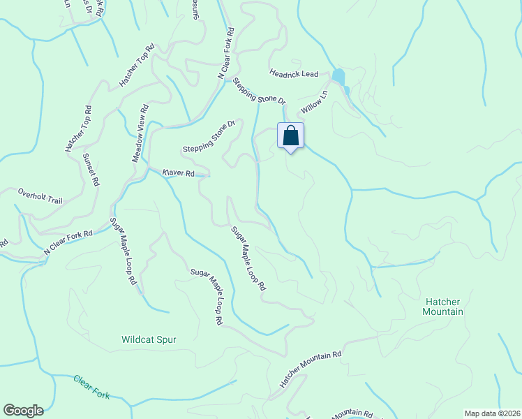map of restaurants, bars, coffee shops, grocery stores, and more near 3127 Emerald Springs Loop in Sevierville