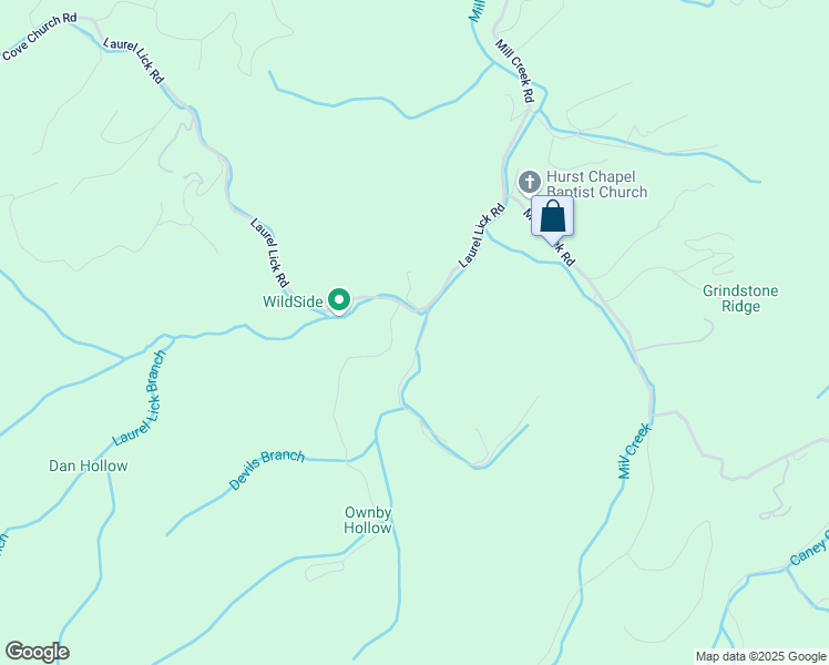 map of restaurants, bars, coffee shops, grocery stores, and more near 4224 Bruce Ogle Way in Sevierville