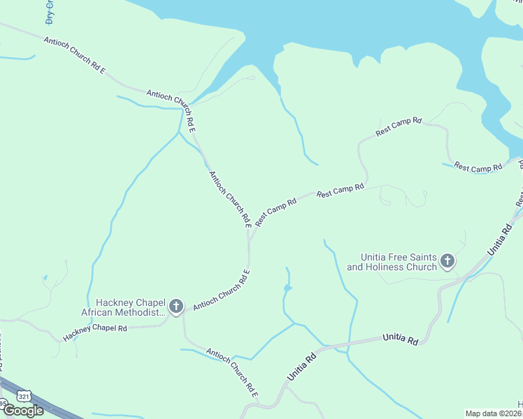 map of restaurants, bars, coffee shops, grocery stores, and more near 5737 Rest Camp Road in Lenoir City