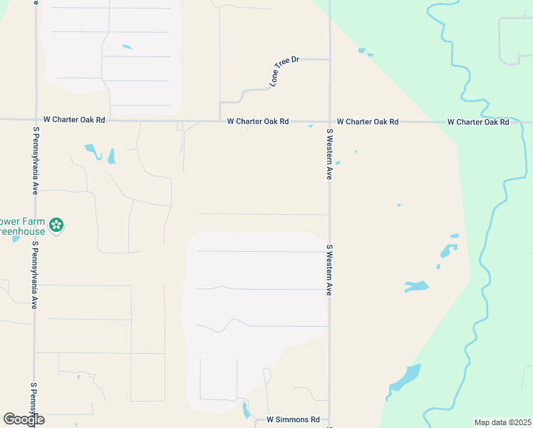 map of restaurants, bars, coffee shops, grocery stores, and more near 4021 Deer Crossing in Edmond