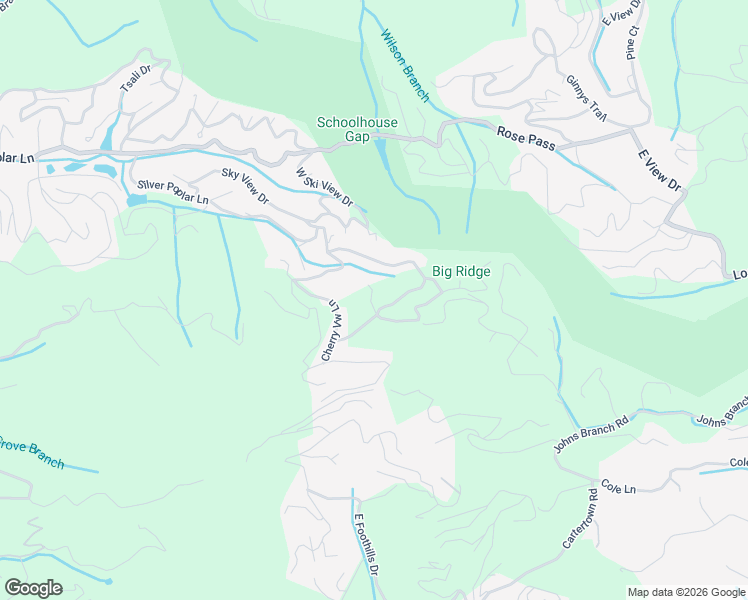 map of restaurants, bars, coffee shops, grocery stores, and more near 1925 Battle Top Road in Sevierville