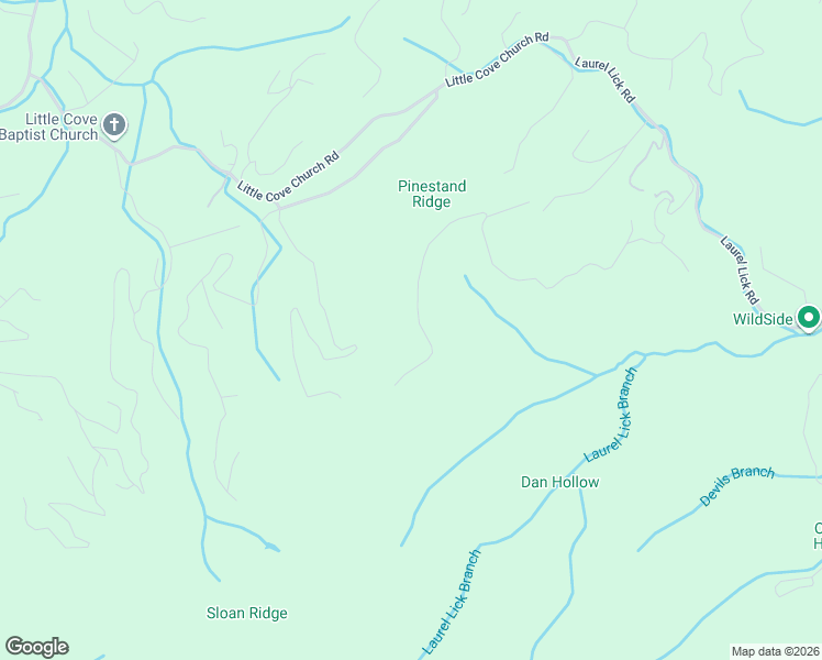 map of restaurants, bars, coffee shops, grocery stores, and more near 1824 Pinestand Ridge Way in Sevierville