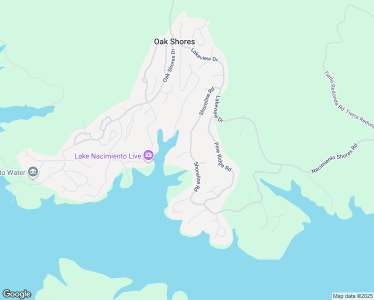 map of restaurants, bars, coffee shops, grocery stores, and more near 2546 Shoreline Road in Bradley