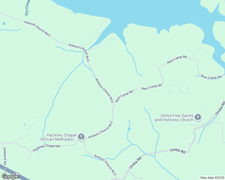map of restaurants, bars, coffee shops, grocery stores, and more near 5737 Rest Camp Road in Lenoir City