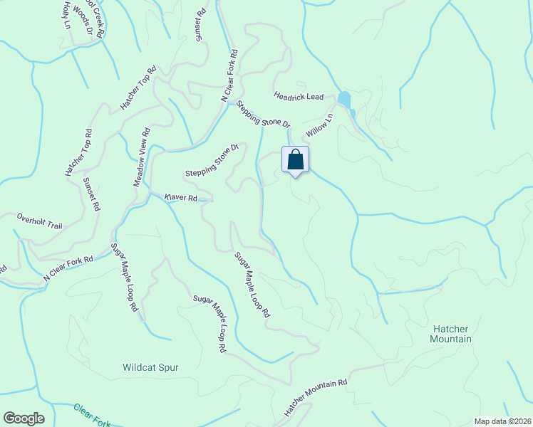 map of restaurants, bars, coffee shops, grocery stores, and more near 3265 Emerald Springs Loop in Sevierville