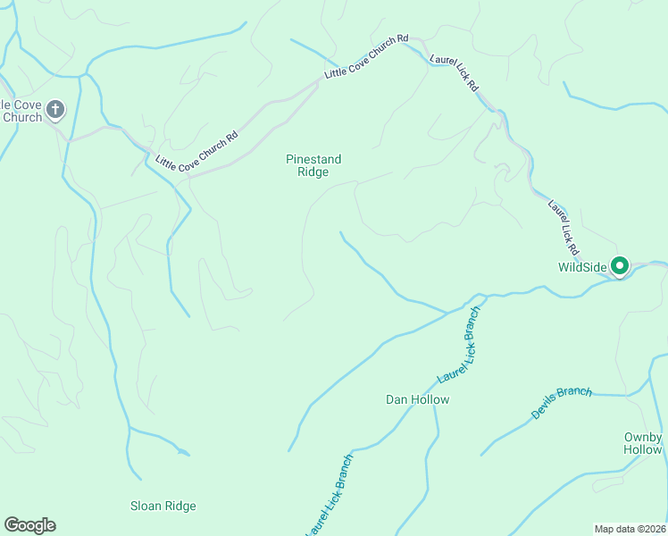 map of restaurants, bars, coffee shops, grocery stores, and more near 1817 Pinestand Ridge Way in Sevierville