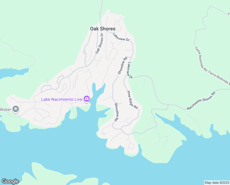 map of restaurants, bars, coffee shops, grocery stores, and more near 2546 Shoreline Road in Bradley