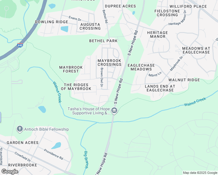 map of restaurants, bars, coffee shops, grocery stores, and more near 1733 Pebble Ridge Drive in Raleigh
