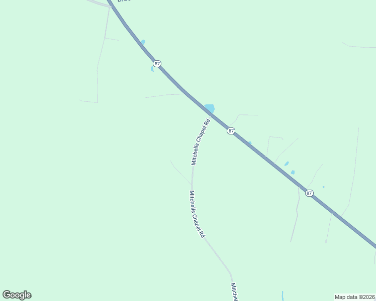 map of restaurants, bars, coffee shops, grocery stores, and more near 1785 Mitchells Chapel Road in Pittsboro