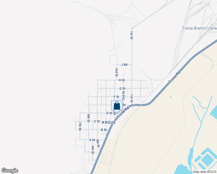 map of restaurants, bars, coffee shops, grocery stores, and more near 82451 4th Street in Searles Valley
