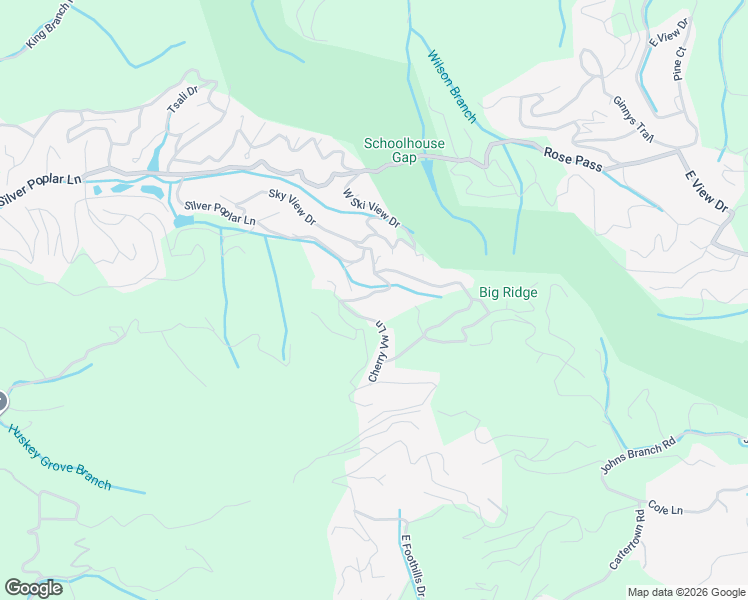 map of restaurants, bars, coffee shops, grocery stores, and more near 1731 Orchard Drive in Sevierville