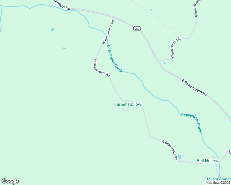 map of restaurants, bars, coffee shops, grocery stores, and more near 1520-1900 West Beaverdam Road in Centerville