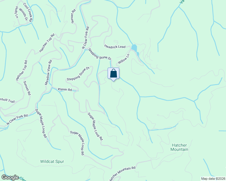 map of restaurants, bars, coffee shops, grocery stores, and more near 3265 Emerald Springs Loop in Sevierville