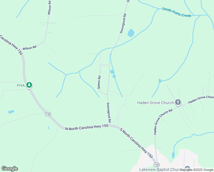 map of restaurants, bars, coffee shops, grocery stores, and more near 3951 Swicegood Road in Linwood