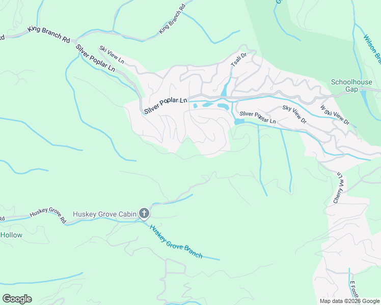 map of restaurants, bars, coffee shops, grocery stores, and more near 1734 Dogwood Lane in Sevierville