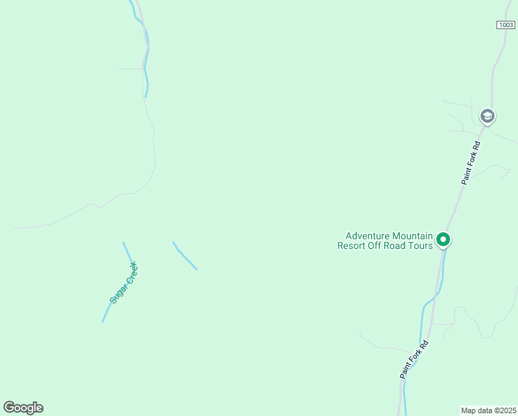map of restaurants, bars, coffee shops, grocery stores, and more near 428 Sugar Creek Road in Weaverville