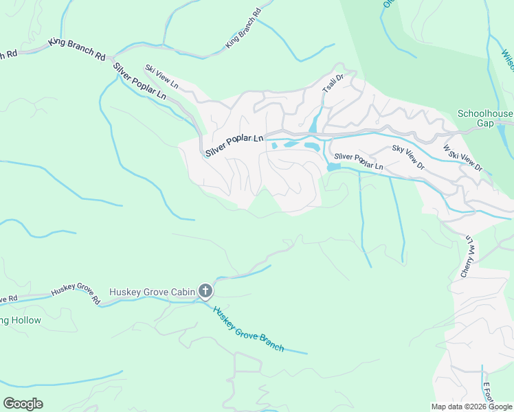 map of restaurants, bars, coffee shops, grocery stores, and more near 1101 South Spring Hollow Road in Pigeon Forge