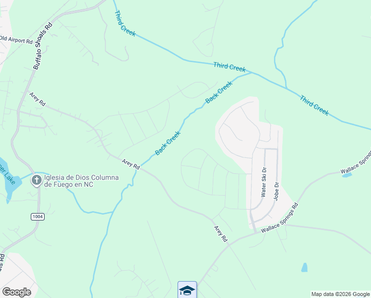 map of restaurants, bars, coffee shops, grocery stores, and more near 334 Arey Road in Statesville