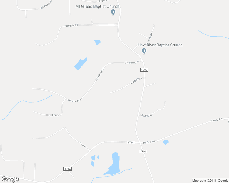 map of restaurants, bars, coffee shops, grocery stores, and more near 302 Rabbit Run in Pittsboro